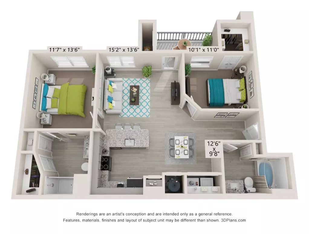 Miramar 1411 floor plan