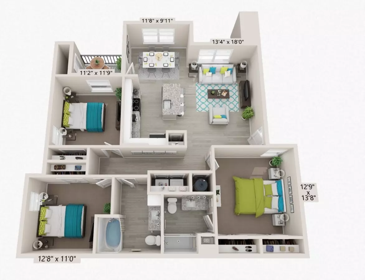 Harbor 1624 floor plan