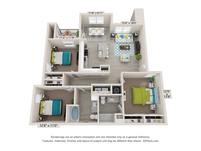 Harbor 1322 floor plan