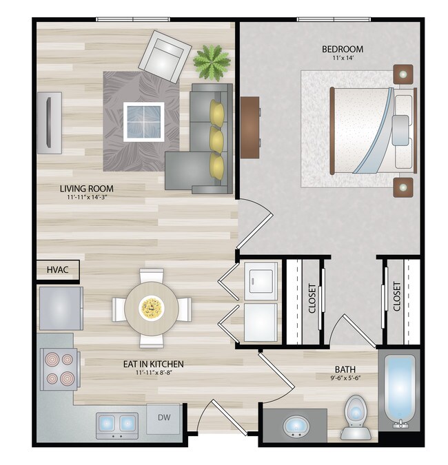 A1 1214 floor plan