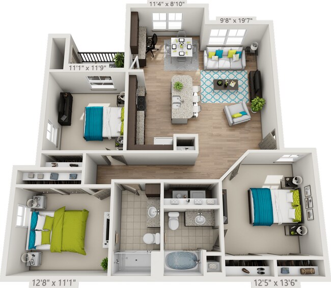 C1 0621 floor plan