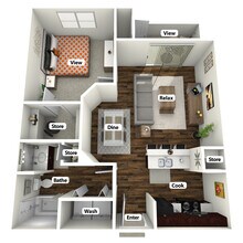 A1 0131 floor plan