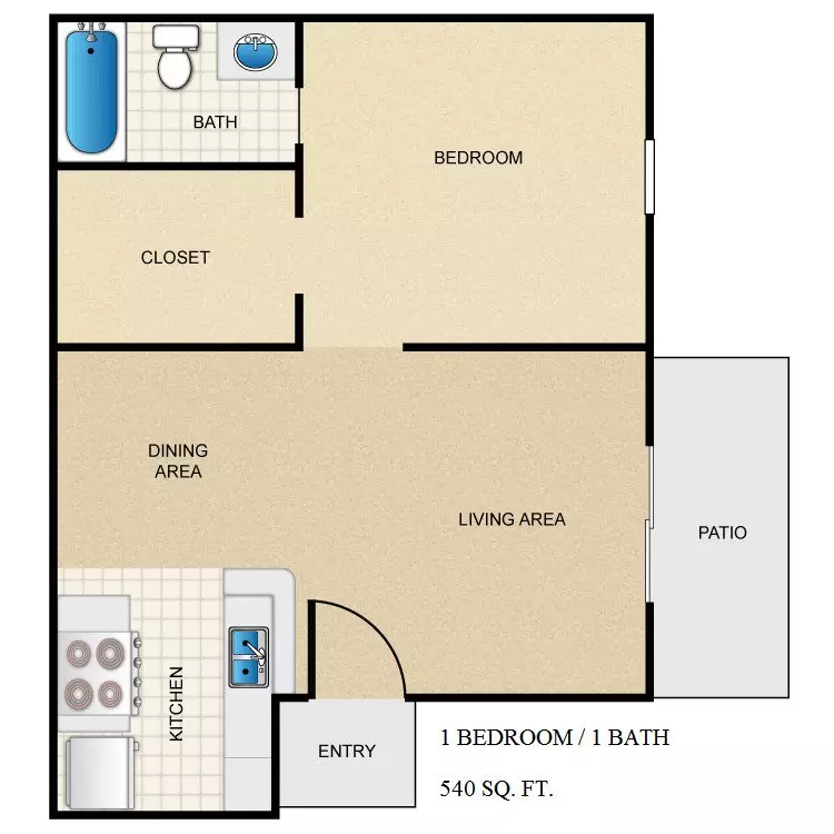 Unit 912-1 912-1 floor plan