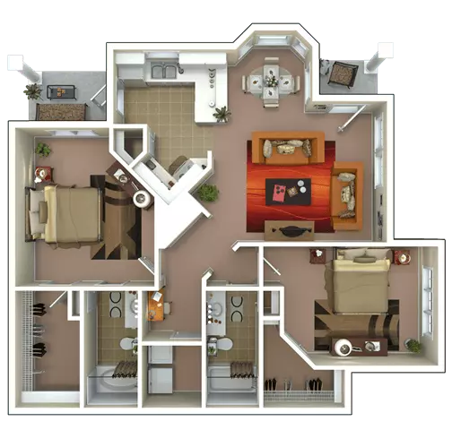Unit 3206 3206 floor plan