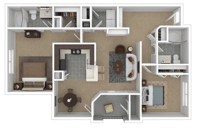 Unit 2311 floor plan