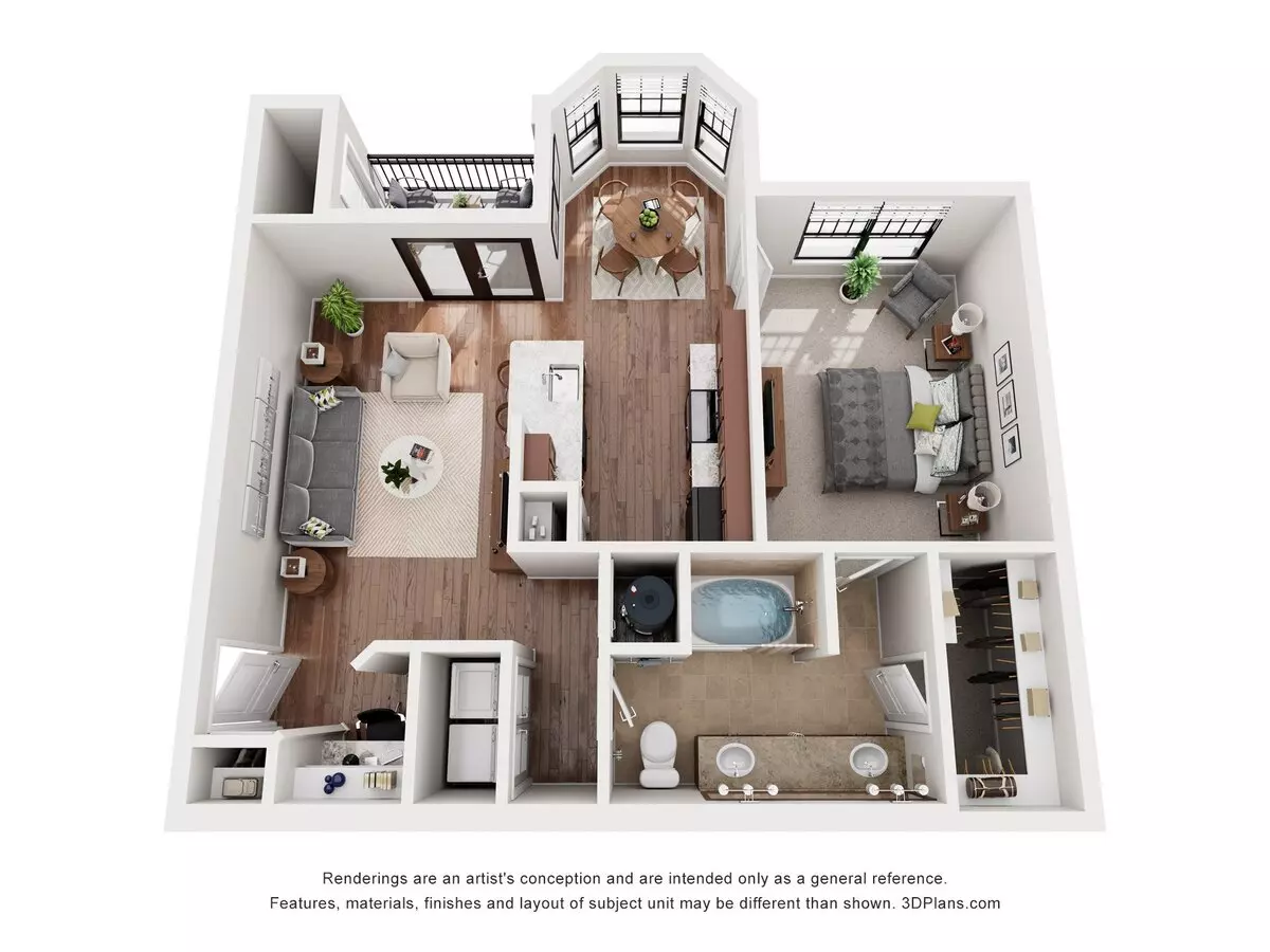 Unit - 1324 floor plan