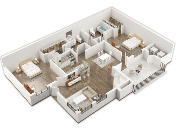 B3 1001 floor plan