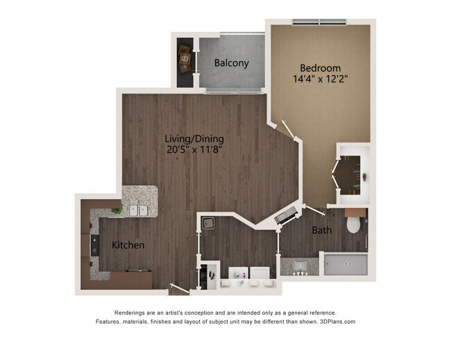 Unit 136 136 floor plan