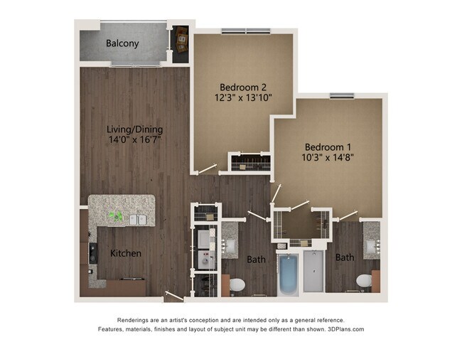 Unit 223 223 floor plan