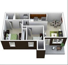 B1F 610 floor plan