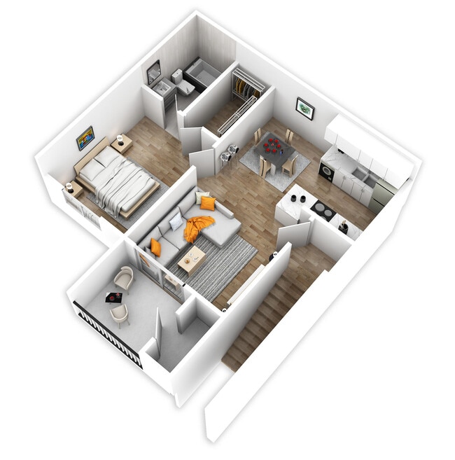 A1 10S-1003 floor plan