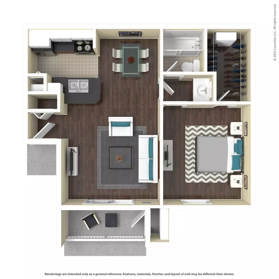 Unit 1312 5316 floor plan