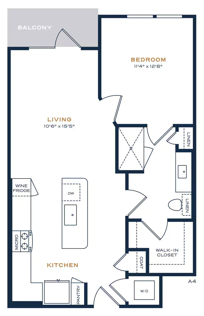 A2 521 floor plan
