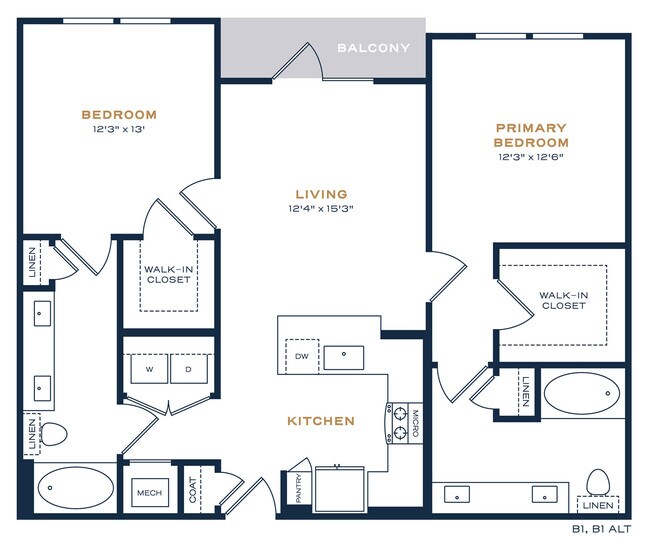 B1 251 floor plan