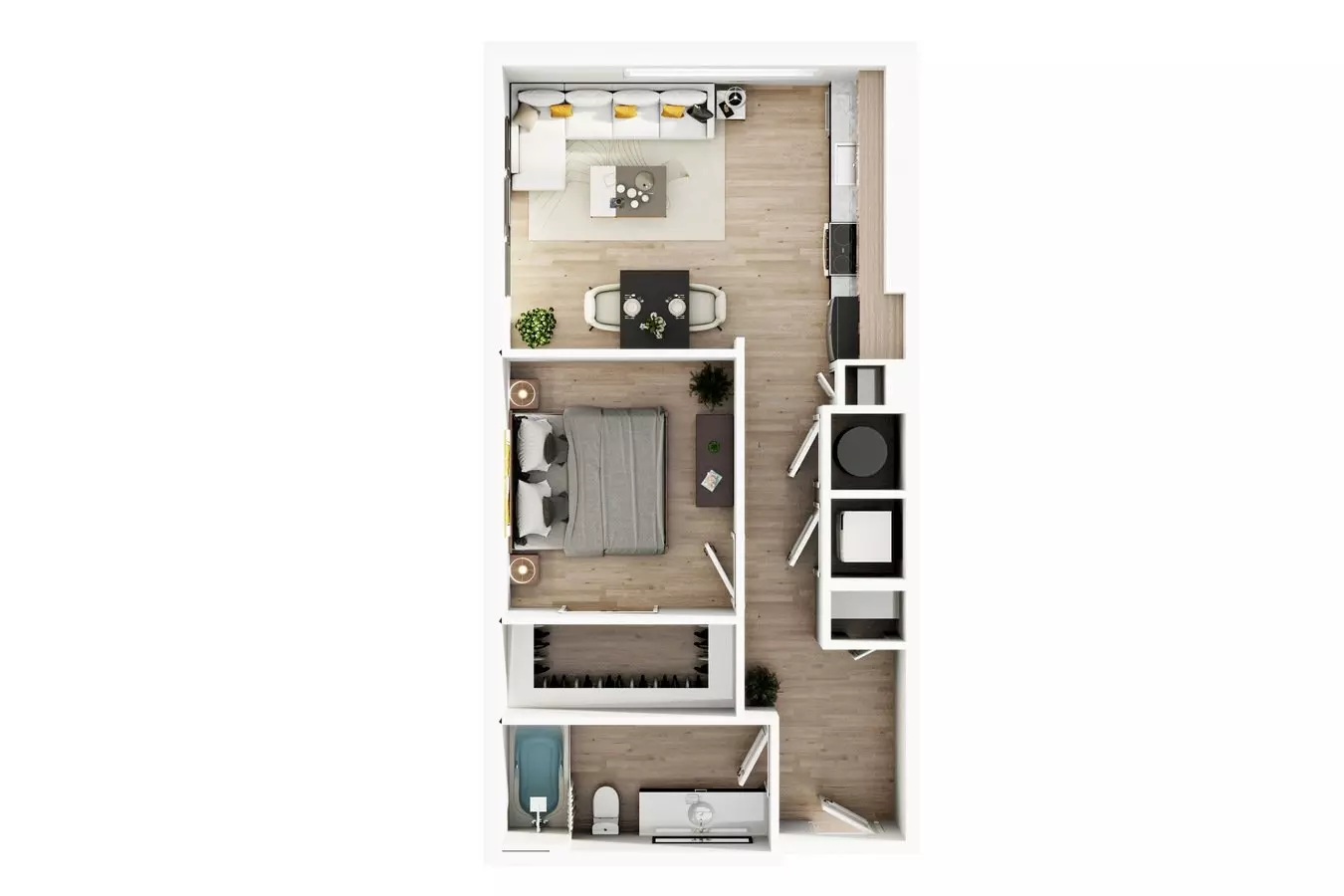 Unit 1314 1208 floor plan