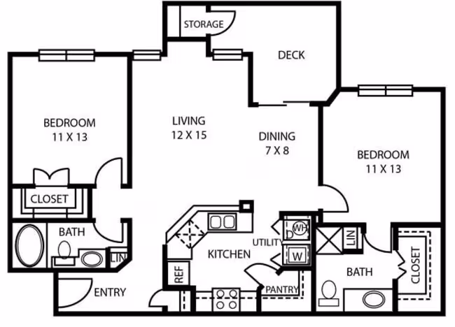 B2 1126 floor plan
