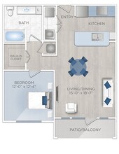 B1.1 2421 floor plan
