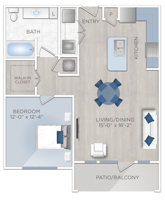 Unit 2449 floor plan