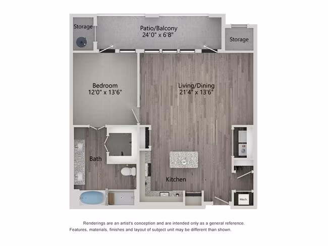 Unit 1123 1123 floor plan