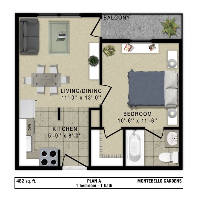 Unit 238 143 floor plan