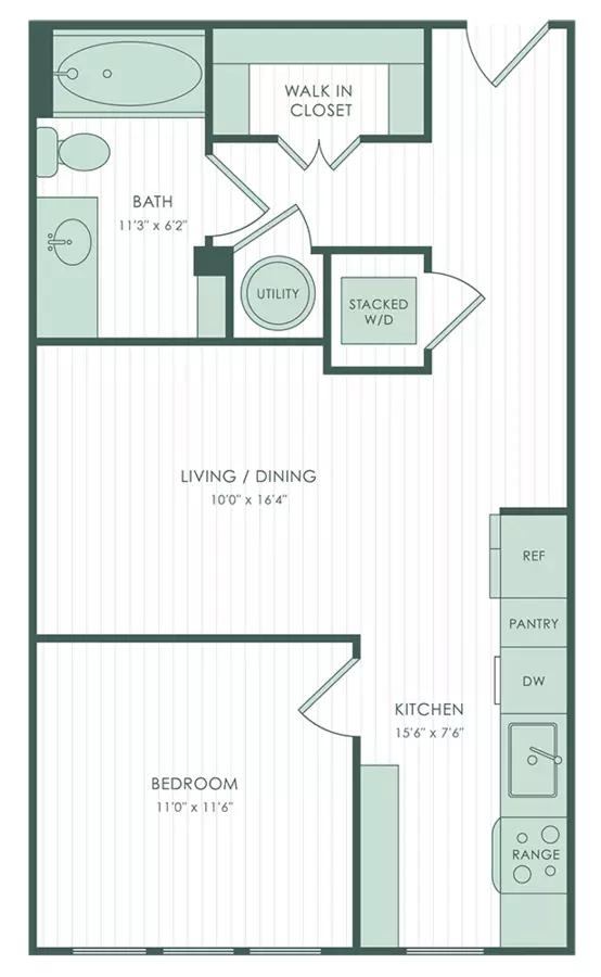 E1 461 floor plan