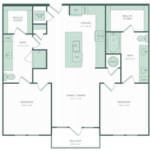 Unit 408 408 floor plan