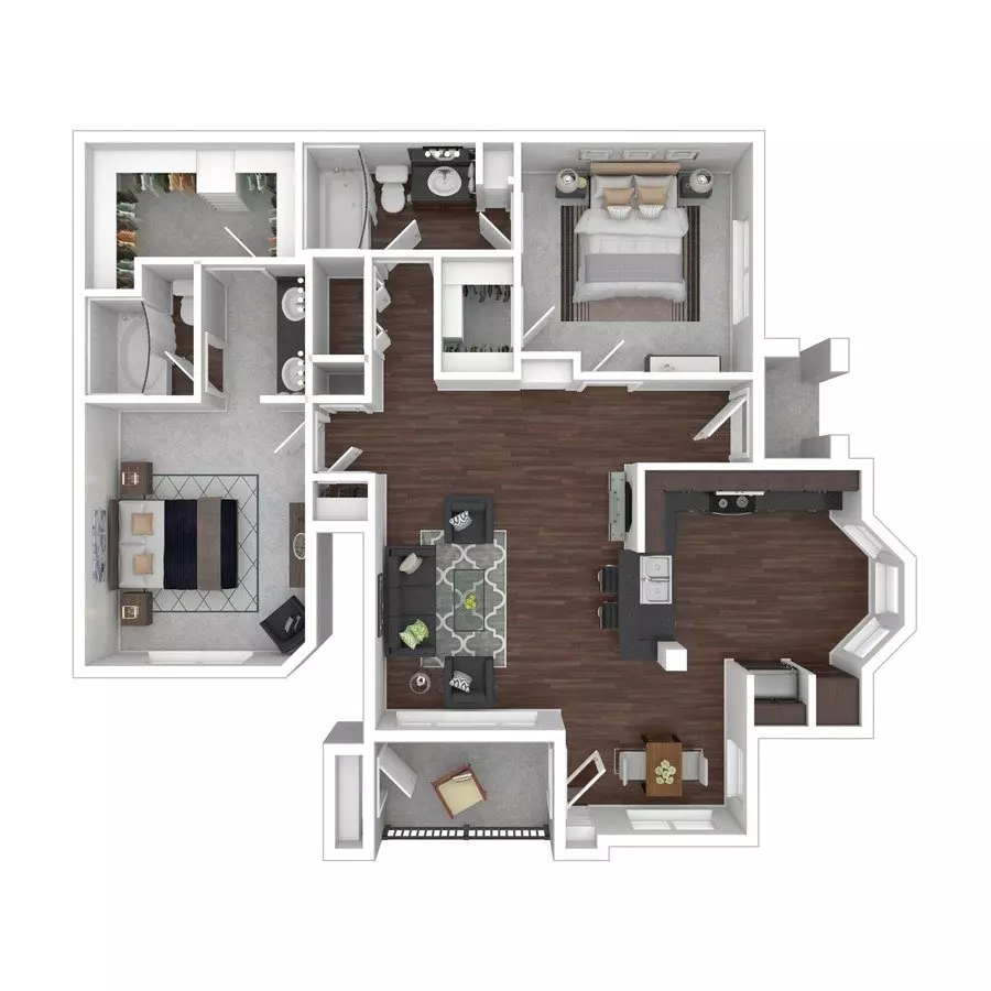 B4 1611 floor plan