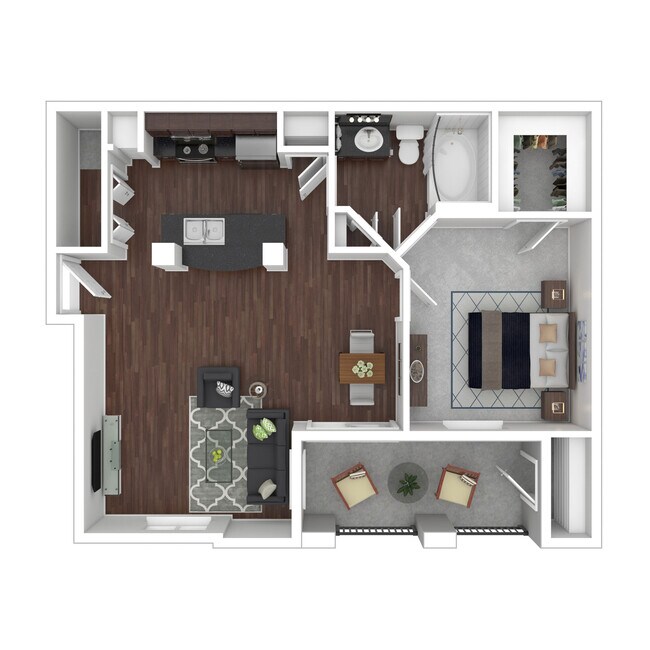 Unit 1516 floor plan