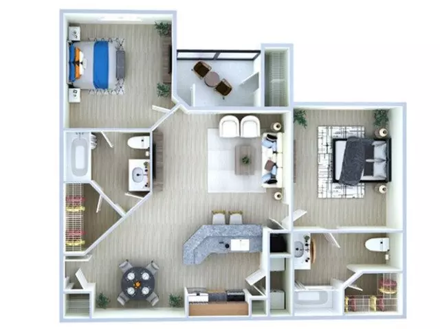 Mira Mar 4-04307 floor plan