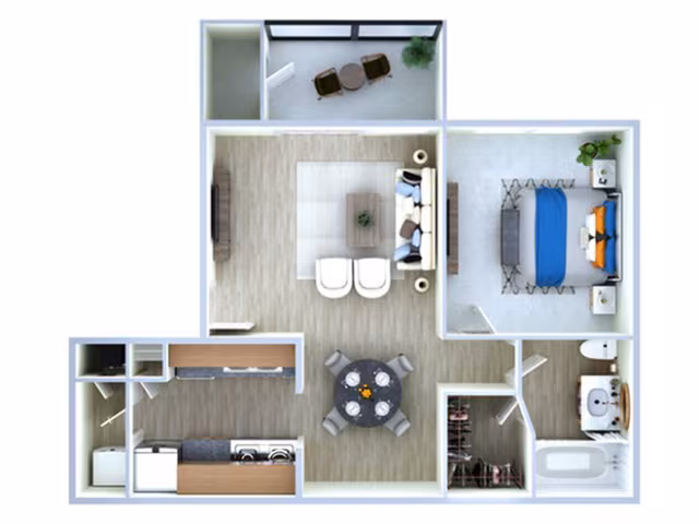 Unit 13106 11103 floor plan