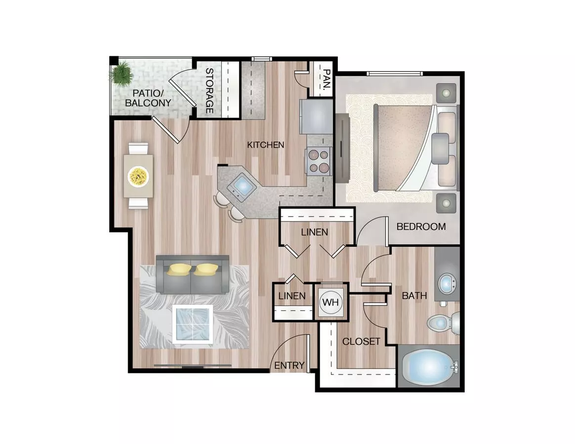 A1 1038 floor plan