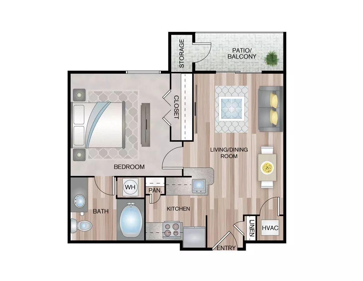 A1 0938 floor plan