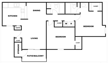 B1 412 floor plan