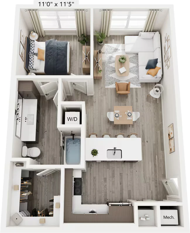 A2 6205 floor plan
