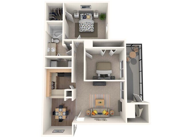 Unit 0905 floor plan