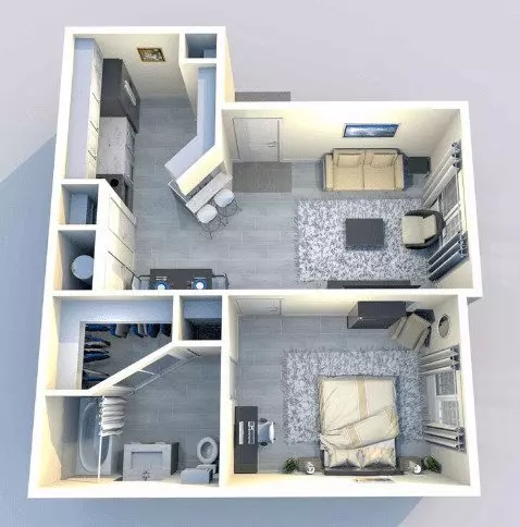 The 583 09107 floor plan