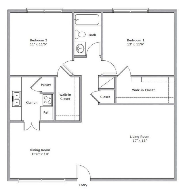 B1 119 floor plan