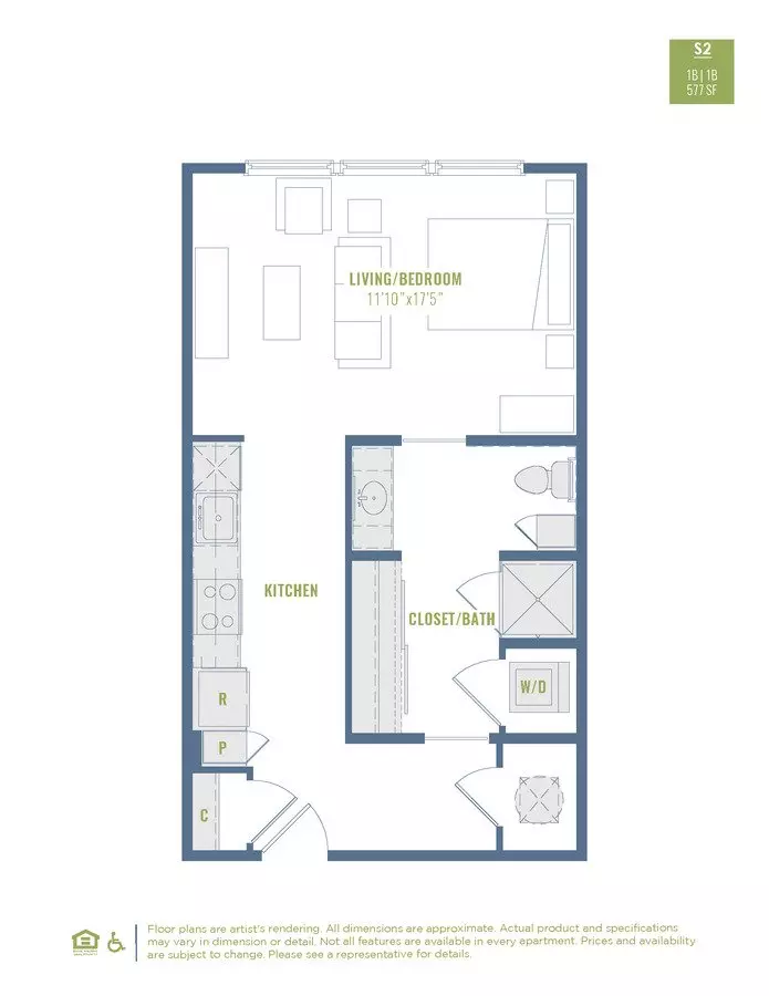 S1b 408 floor plan