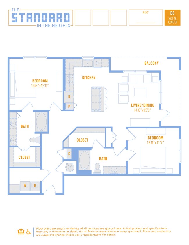 B6 409 floor plan