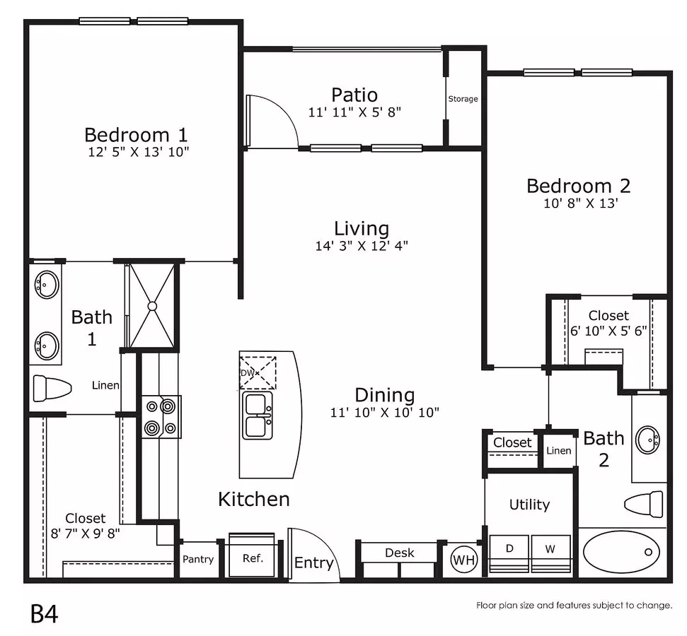 Unit 11001 11001 floor plan
