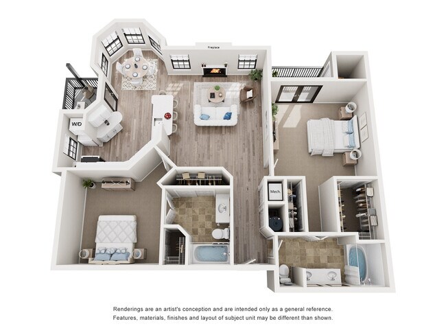 B2 835 floor plan