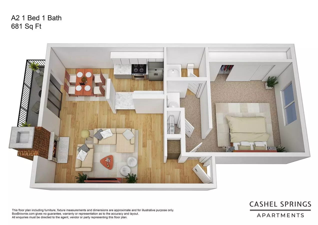 A1 700 floor plan