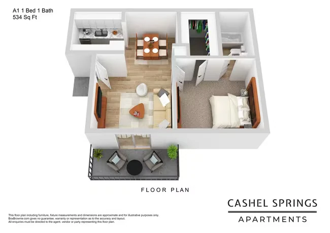A1 1208 floor plan
