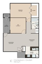 B1-D 2312 floor plan