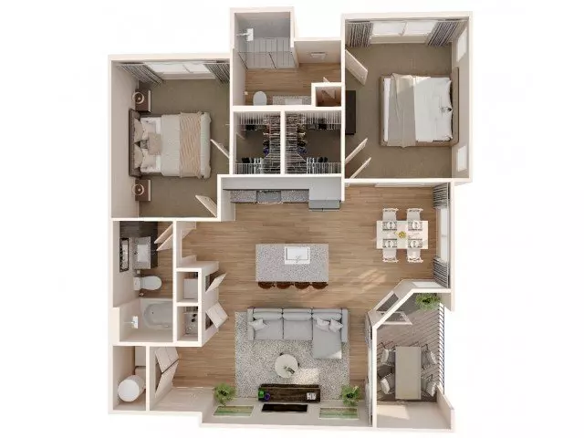 Kinship 10-10307 floor plan