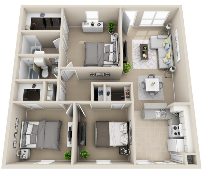3x2 1105 floor plan