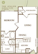 Avalon 07201V floor plan