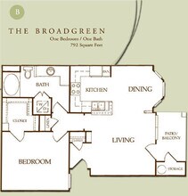Broadgreen 07205P floor plan