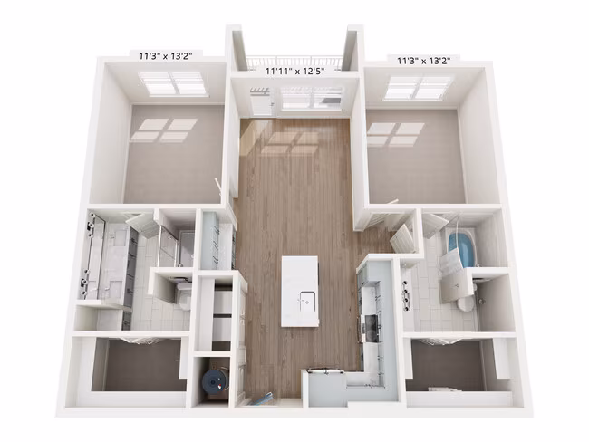 Unit 2314 floor plan