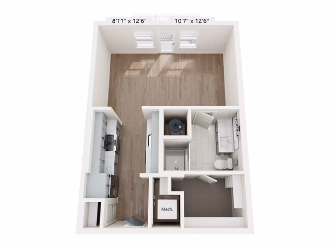 Unit 2204 floor plan